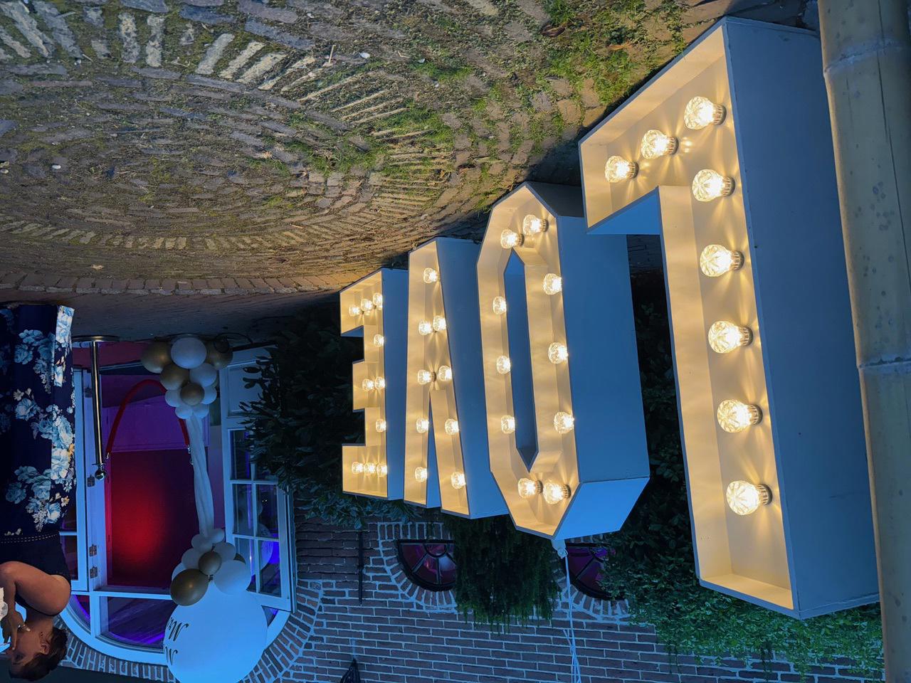 XL lichtletters LOVE